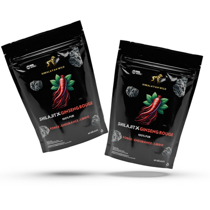 GELULES SHILAJIT X GINSENG ROUGE Corée