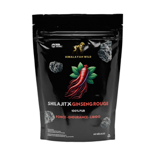 GELULES SHILAJIT X GINSENG ROUGE Corée