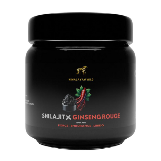 RÉSINE SHILAJIT MIEL X GINSENG ROUGE DE CORÉE